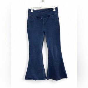 Halara Stylish Blue Flared Jeans